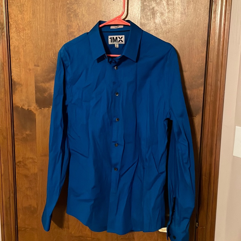 Express 1MX Fitted Size Large Shirt
